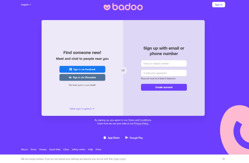 Romantiek online vinden – Badoo-recensie