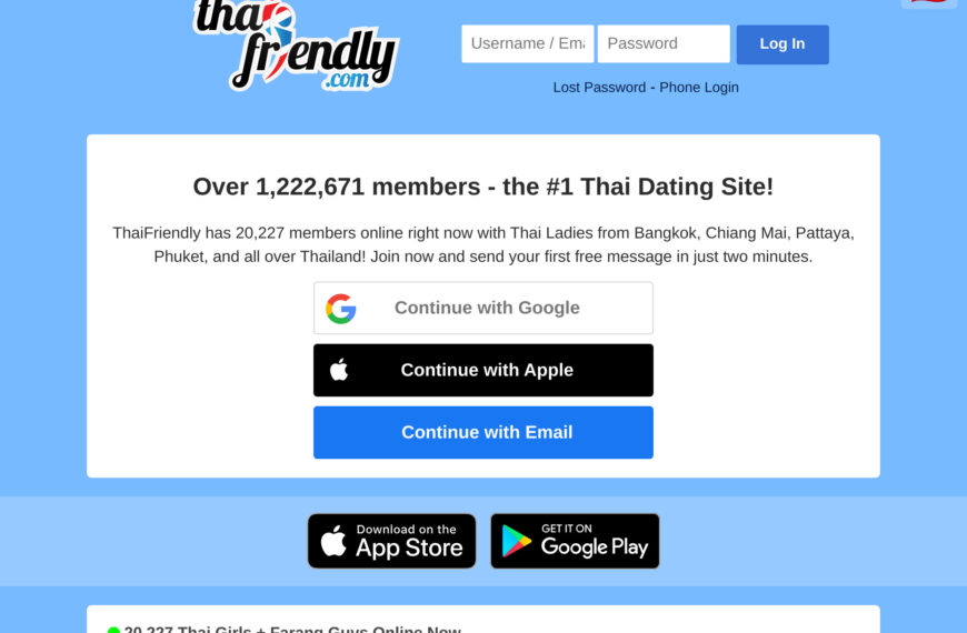 ThaiFriendly Review – Een eerlijke kijk op deze datingplek