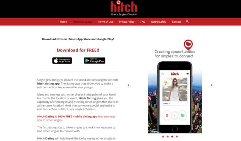 Hitch Review – Unlocking New Dating Opportunities